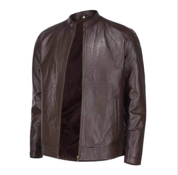 classic leather jacket