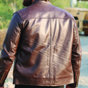 Chestnut Aviator: One Piece jacket